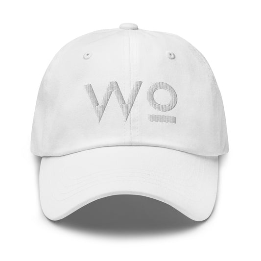 Monochrome "Dad" Hat, Light