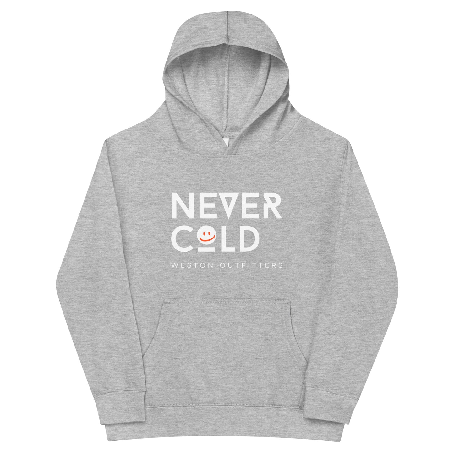 Never Cold, Kids Fleece Hoodie