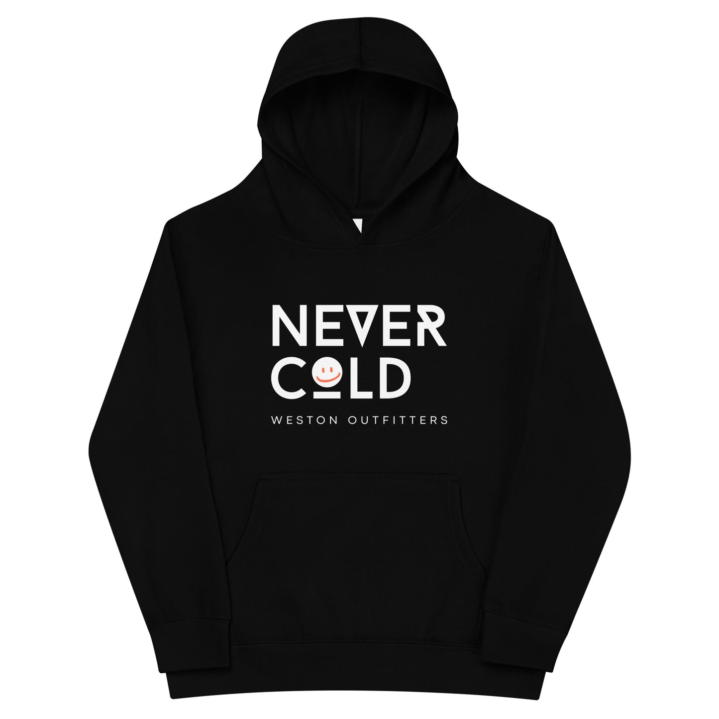 Never Cold, Kids Fleece Hoodie