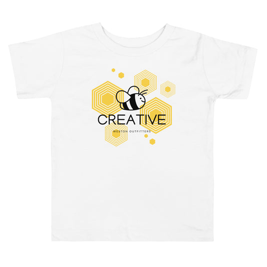 Bee Creative, Toddler Short Sleeve Tee