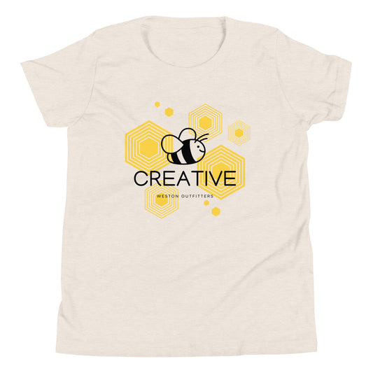 Bee Creative, Youth Short Sleeve Tee